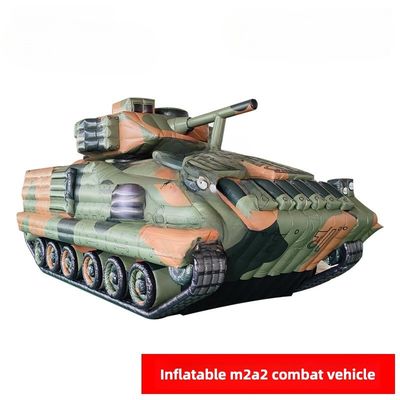 M2A2 Carro de Infantaria inflável Jungle Big Flower 1/1 Produto personalizado Clip Mesh