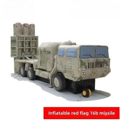 Simulação de Exercícios ao Ar Livre Hongqi 16B Veículo de Mísseis Camuflagem Digital do Deserto 1/1 Produto personalizado Tecido Oxford